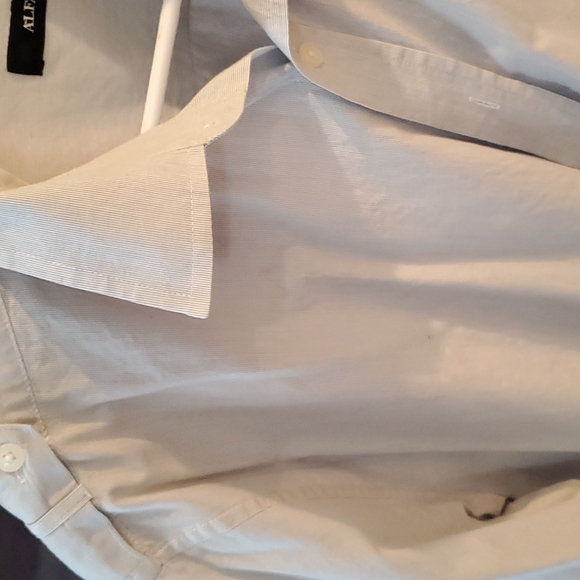 Alfani shirts 100% cotton size xl bottom style on the shoulder - Picture 2 of 6
